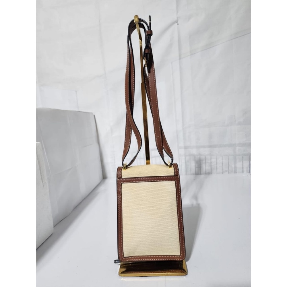 Authentic Burberry Thomas Burberry TB Shoulder Bag Brown/Cream - Picture 4 of 14